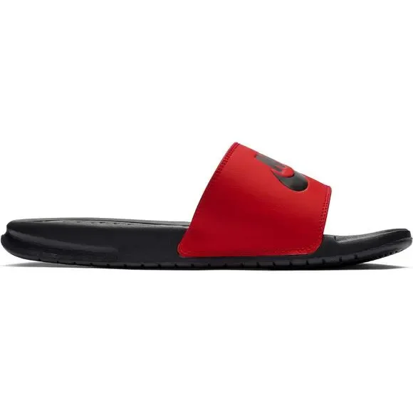 NWT Nike Mens Benassi Just Do It Athletic Sandal,red Orbit/Black-Anthracite-Sz 8 - Picture 4 of 6